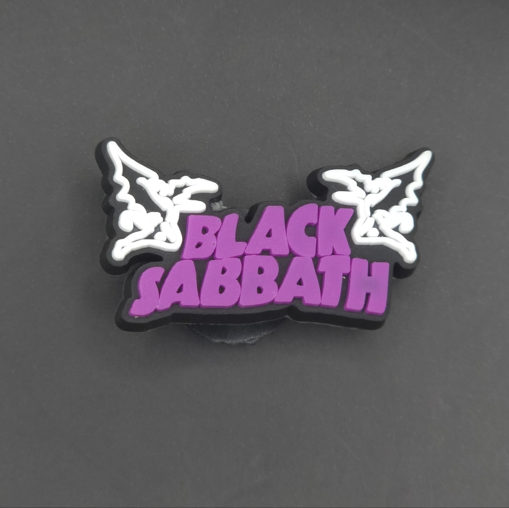 (5/$15) Black Sabbath Croc Charm